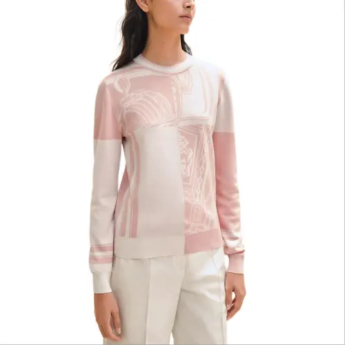 HERMES SS24 Knitwear Women's Pink
