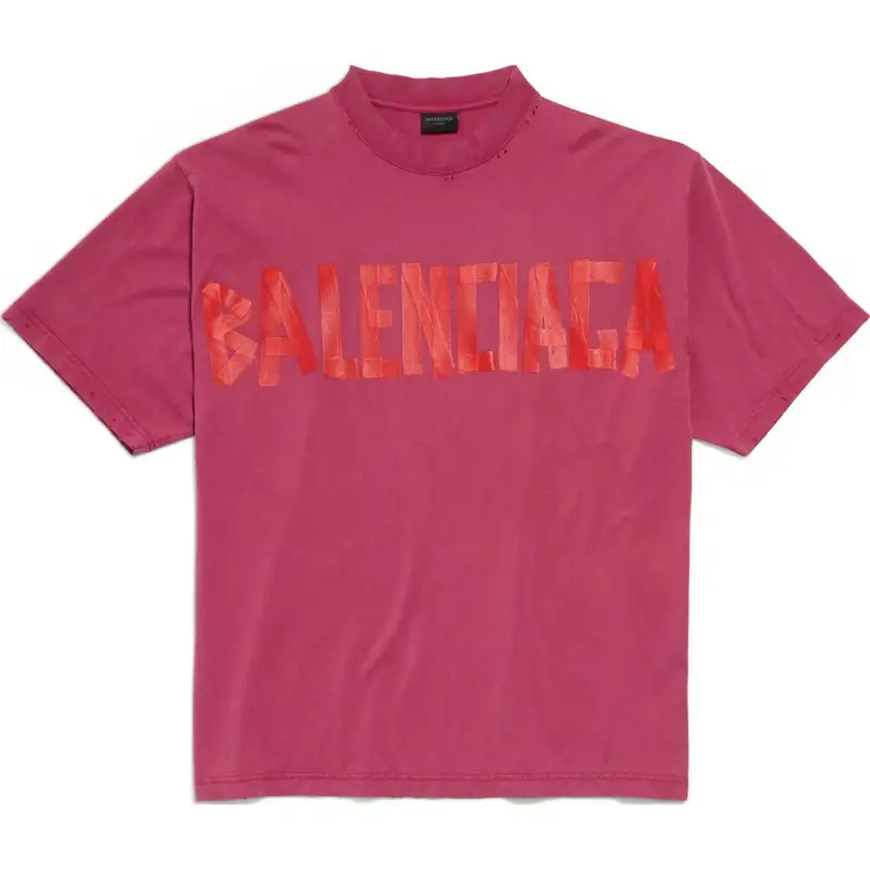 Balenciaga Tape Type Medium Fit T Shirt
