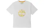 Timberland T Shirts Women's White Crew Neck Moderate Straight Fit
