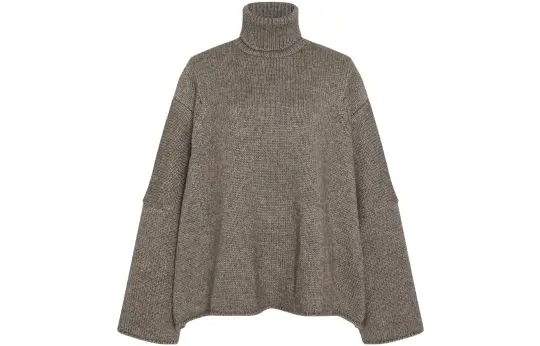 THE ROW Sweaters Women's Light Sage Green Turtleneck Moderate Other