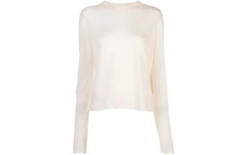 Bottega Veneta Loose Fit Knitwear Women's Light Umber