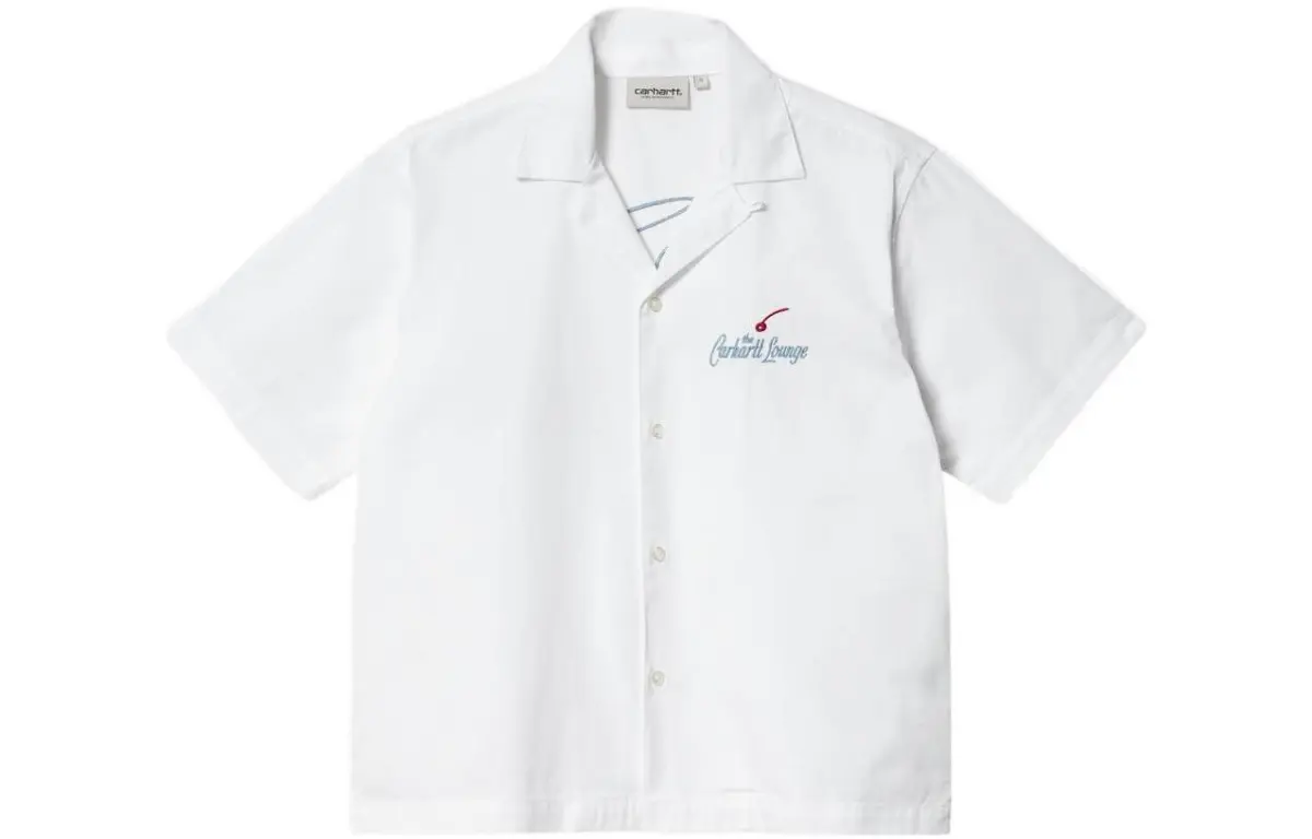 Carhartt WIP W' S/S Carhartt Lounge Shirt White Shirt Women's