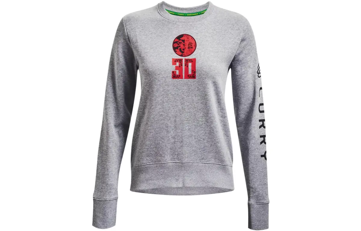 Under Armour X SESAME STREET Sweatshirts Women's Gray Crew Neck Moderate Other