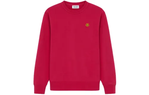 KENZO Sweatshirts Women's Red Crew Neck Moderate Regular