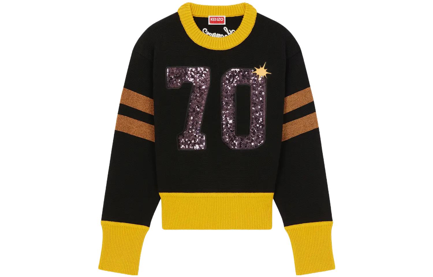 【Previous Season】logo-embroidered crew-neck jumper