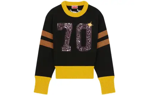 【Previous Season】logo-embroidered crew-neck jumper