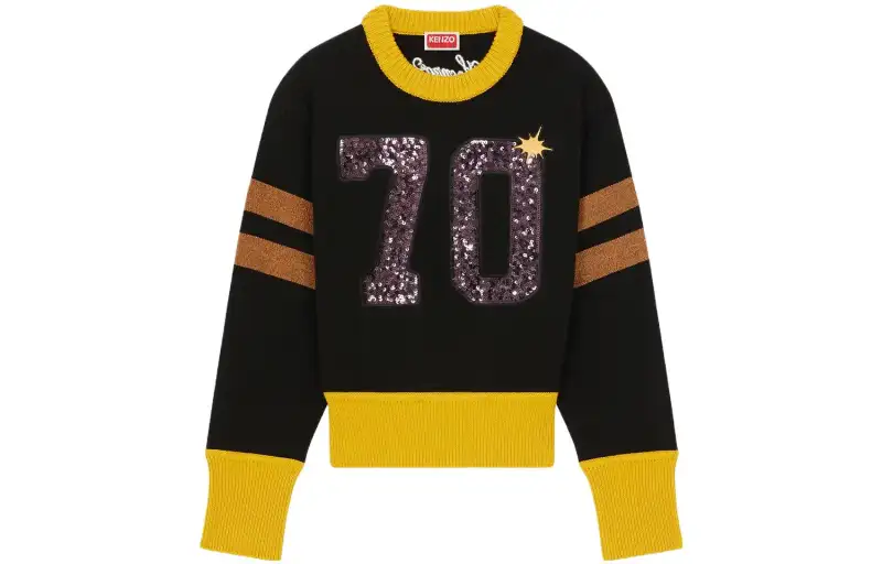 【Previous Season】logo-embroidered crew-neck jumper