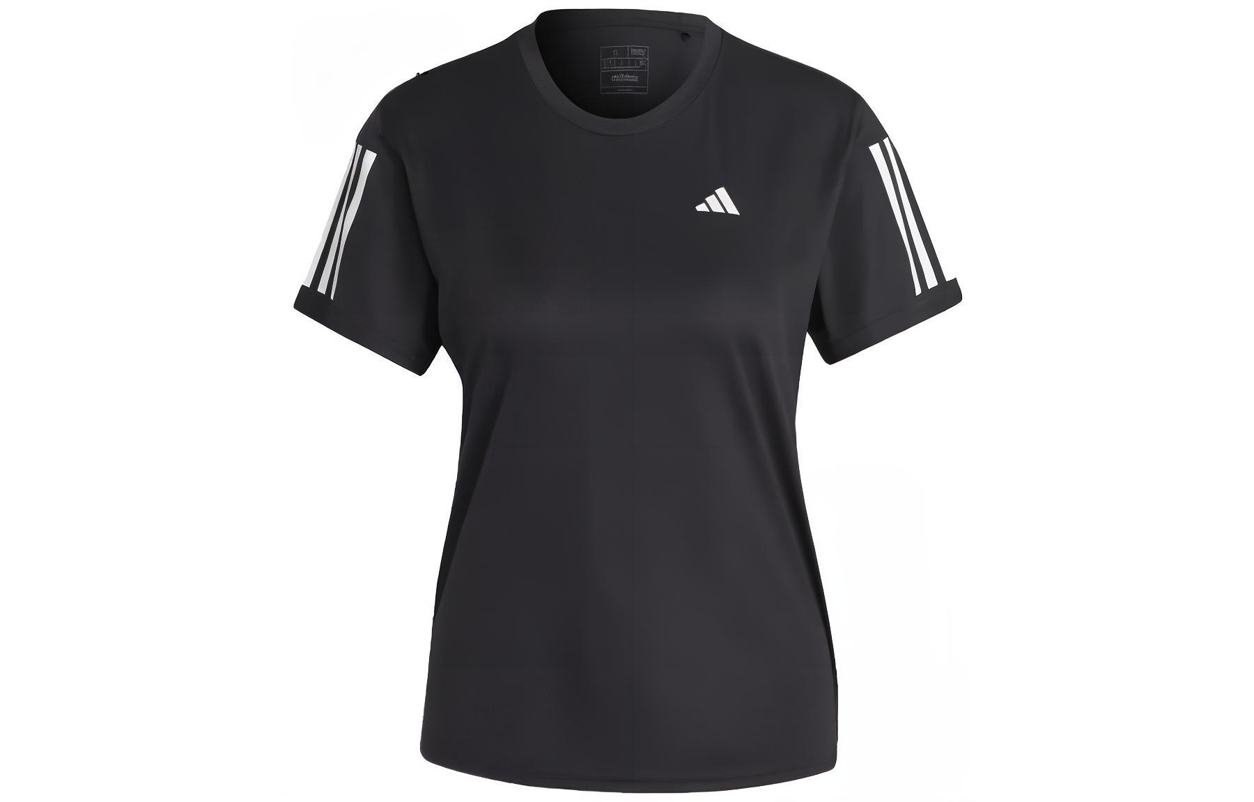 Женская футболка adidas Own the Run Tee (черная)