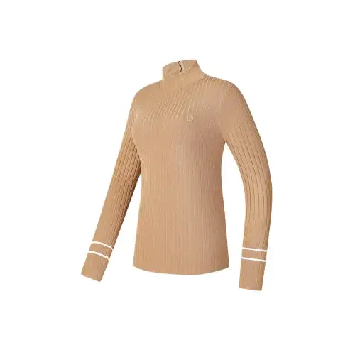FILA Golf FW/AW24 Sweater Women's Orange Yellow