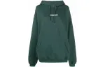 Vetements Sweatshirts Women's Green Hooded Moderate Regular