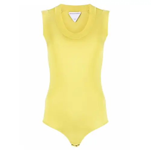 Bottega Veneta Pre Owned Fine knit Bodysuit