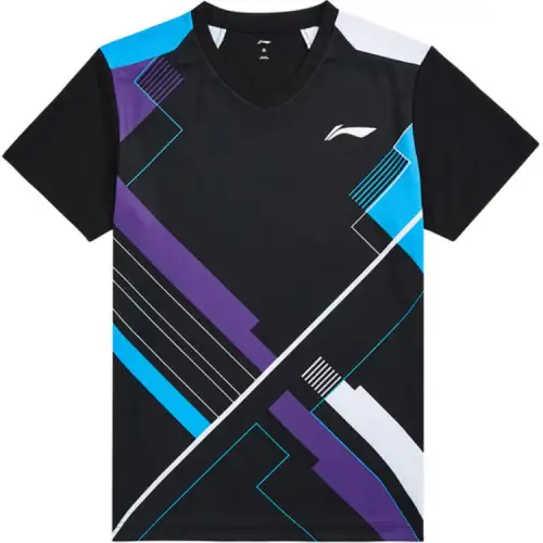 Li Ning Badminton Jersey Unisex Black