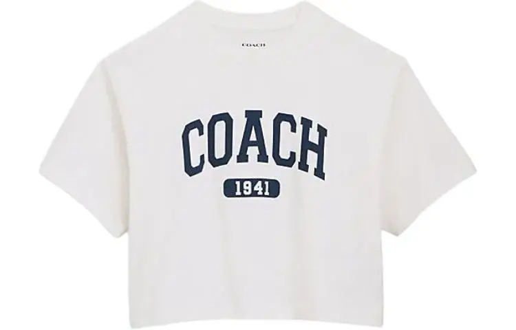 COACH SS24 T-Shirt Women's White
