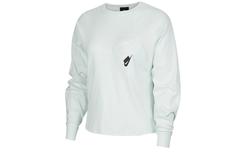 Женский свитшот Nike реглан (светло-зеленый)