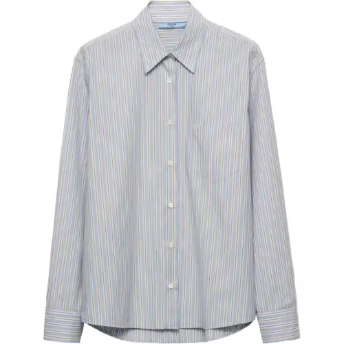 PRADA SS24 Shirt Women's Light Blue
