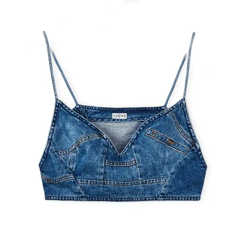 LOEWE Camisoles Women's Blue Moderate