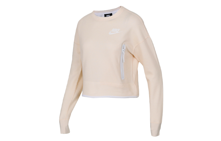 Женское худи Nike (нежно-желтое)