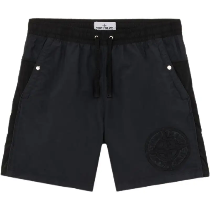 STONE ISLAND Casual Shorts Men's Black