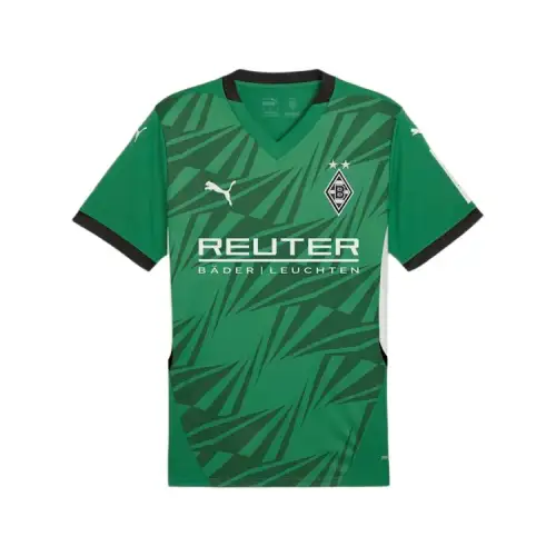 PUMA SS24 Soccer Jersey Men's Green White