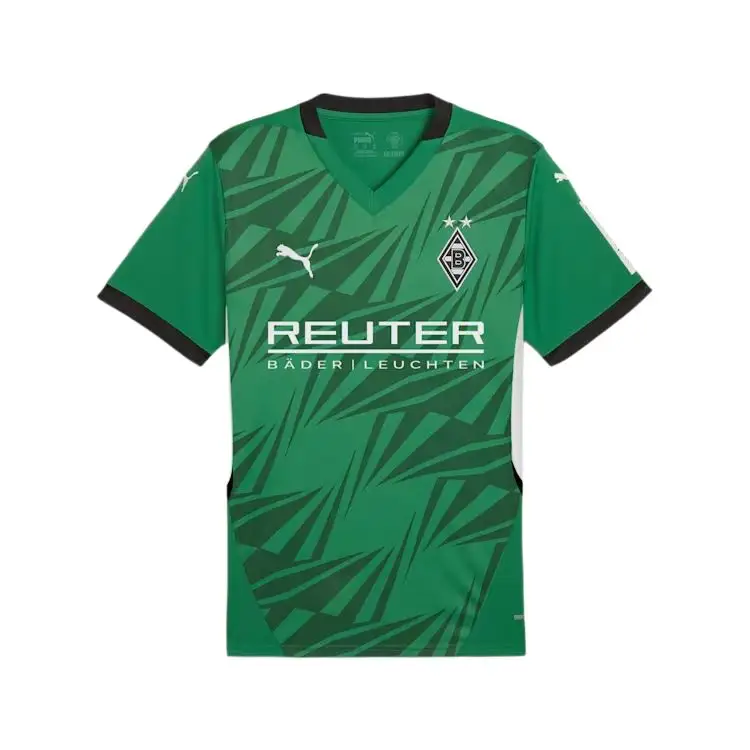 PUMA SS24 Soccer Jersey Men's Green White