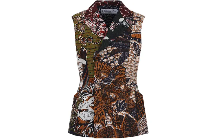 DIOR Quarterly New Products Camisoles Women's Multicolor Lapel Moderate Other