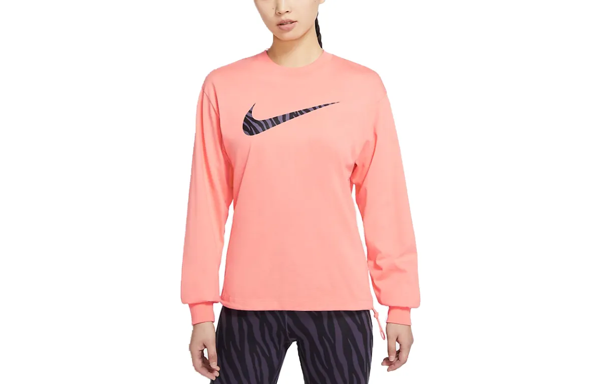 Nike Sweatshirts Women's Pink Crew Neck Moderate Other