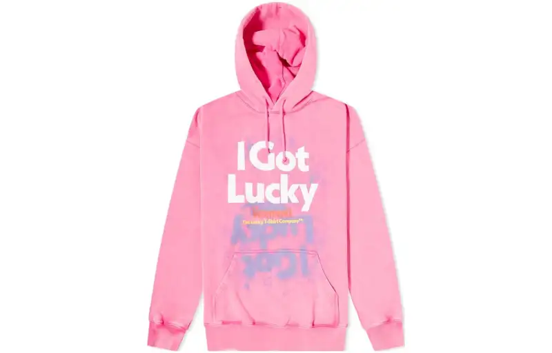 Vetements I Got Lucky Hoodie 'Washed Pink'