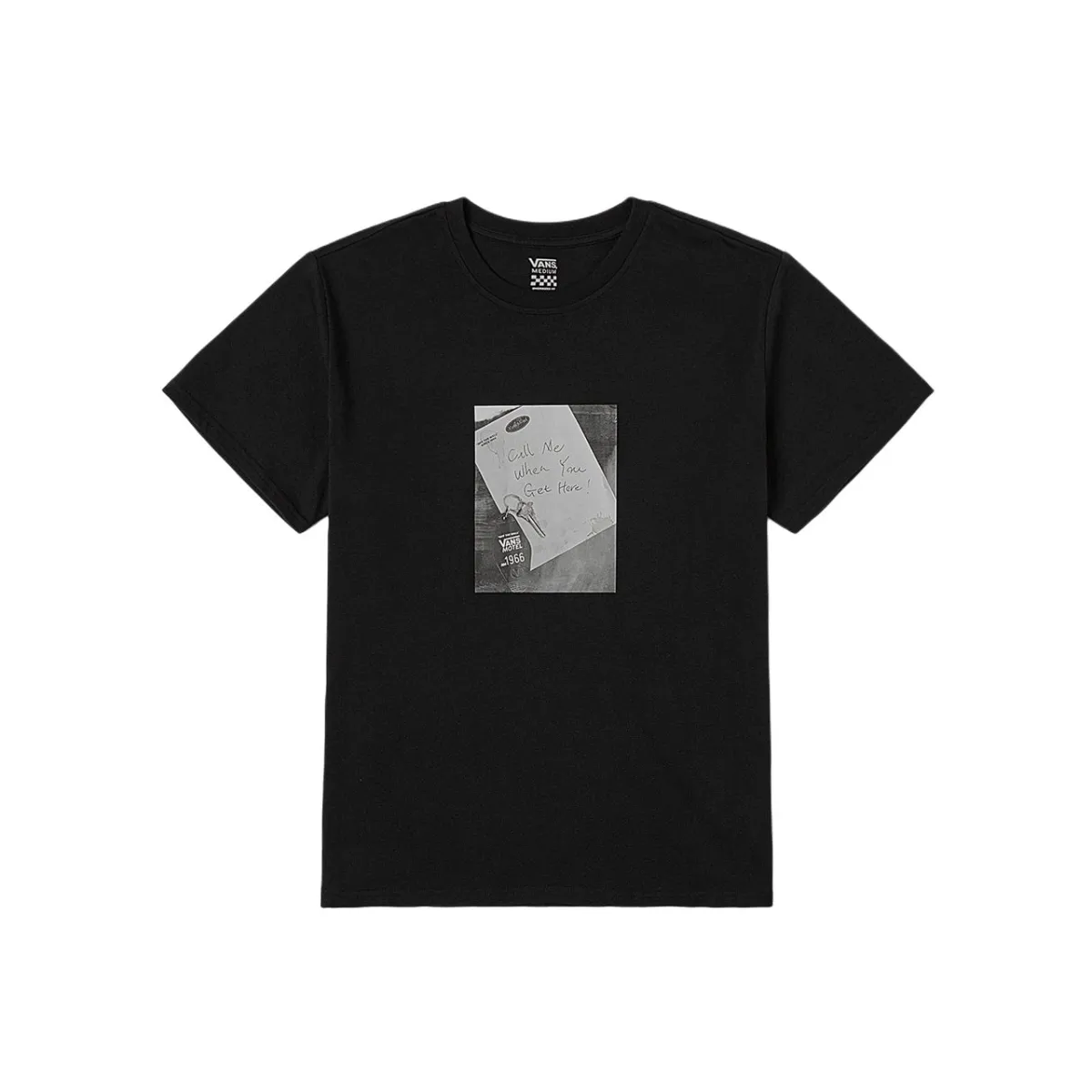 Vans TEE SS SS25 T Shirt Women's Black
