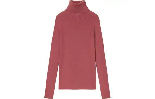 UNIQLO Sweaters Women's Orange Red Turtleneck Other