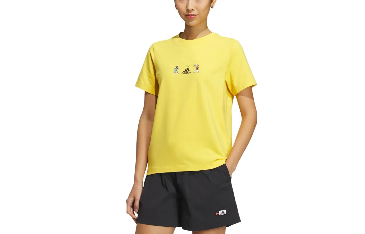 Adidas X SEEBIN SS23 T Shirt Women's Sunlight Yellow
