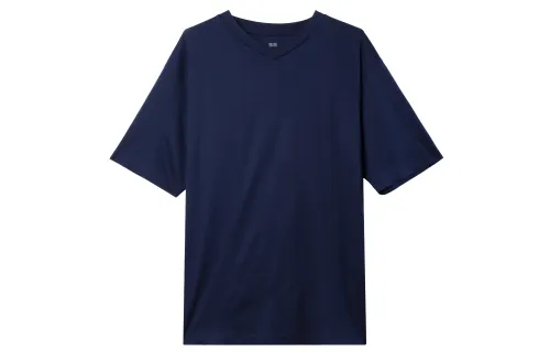 UNIQLO T Shirt Unisex Navy Blue