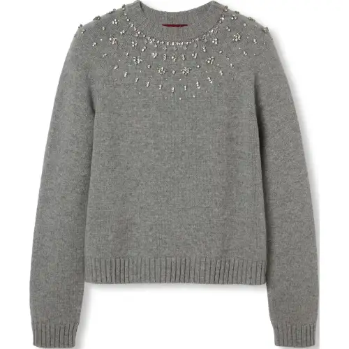 Gucci embellished crew-neck sweater