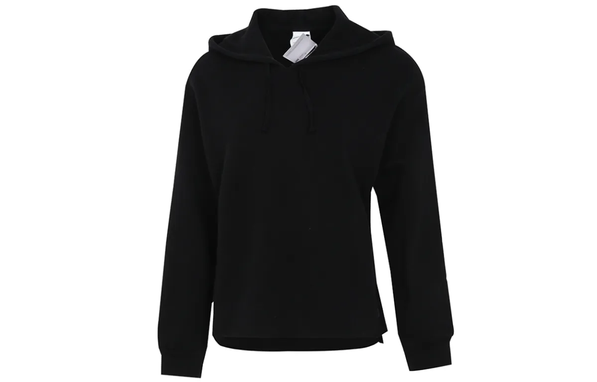 Nike Sweatshirts Women's Black Hooded Moderate Regular