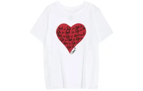 Skechers X DVF T Shirts Women's Crew Neck Moderate Straight Fit