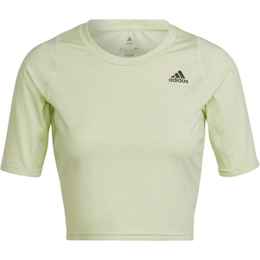 Женская футболка adidas (зеленая)