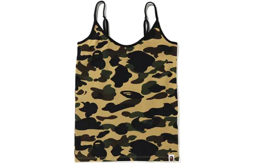 Bape Ladies 1st Camo Tank Top Yellow