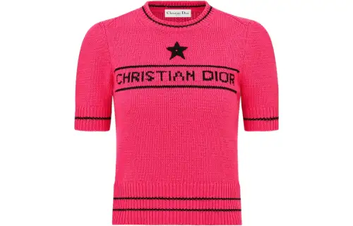 Christian DIOR Pre Owned 2010s Logo Knitted Sweater