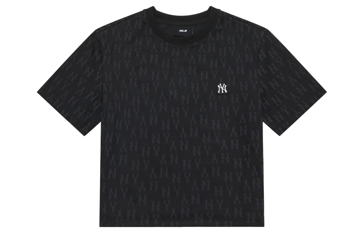MLB MONOGRAM T Shirt Women's Black