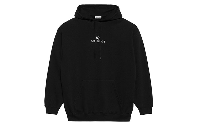 Женские худи Balenciaga (черные)