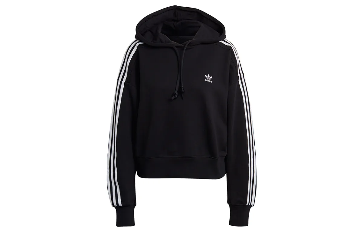 Adidas Originals logo-embroidered hoodie