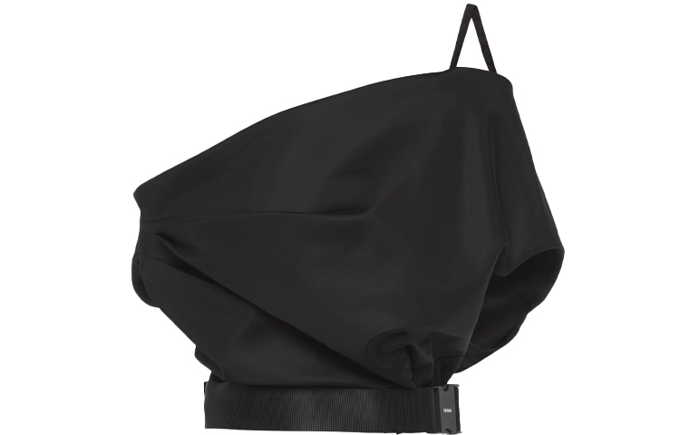 PRADA Camisoles Women's Black Moderate Asymmetrical Shoulder