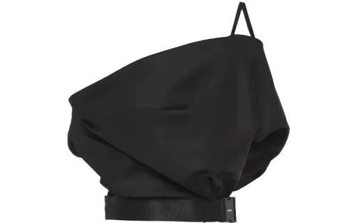 PRADA Camisoles Women's Black Moderate Asymmetrical Shoulder