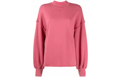 PALM ANGELS Sweatshirts Women's Watermelon Red Crew Neck Moderate Regular