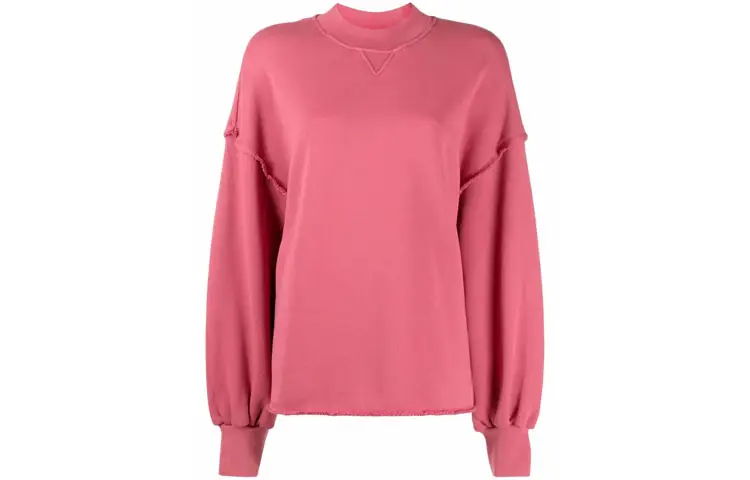 PALM ANGELS Sweatshirts Women's Watermelon Red Crew Neck Moderate Regular