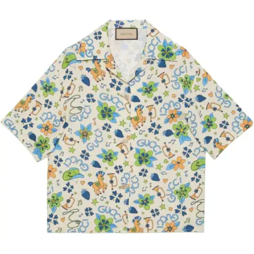 GUCCI Love Parade FW22 Shirt Women's Multicolor