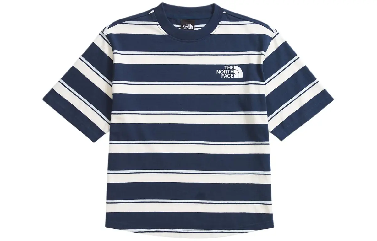 THE NORTH FACE Drop Shoulder Sleeve T Shirt Women's Marine Blue