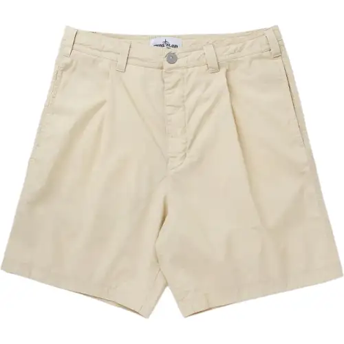 STONE ISLAND Mid-rise Cotton Bermuda Shorts