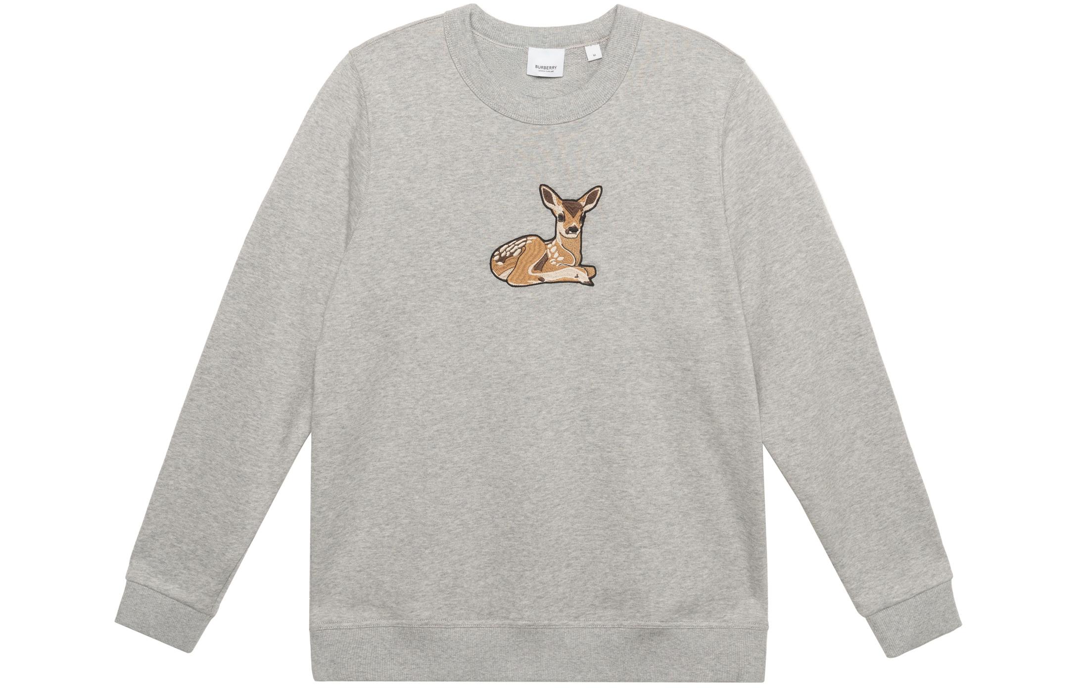 Женское худи Burberry (серое)