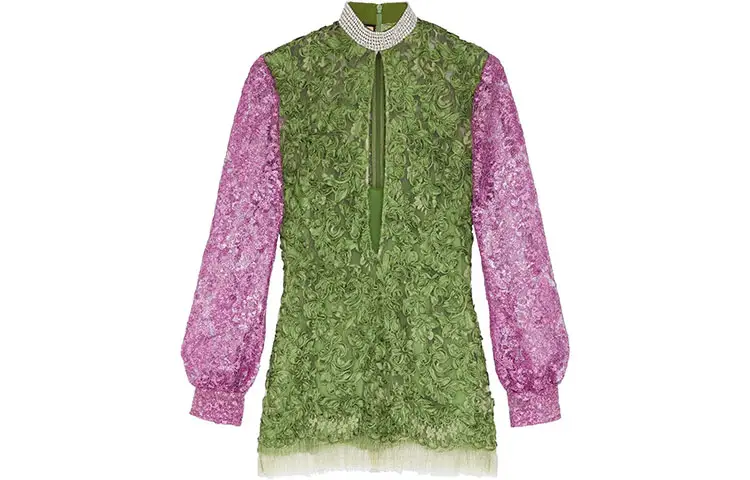 GUCCI Shirts Women's Green Crew Neck Moderate Other