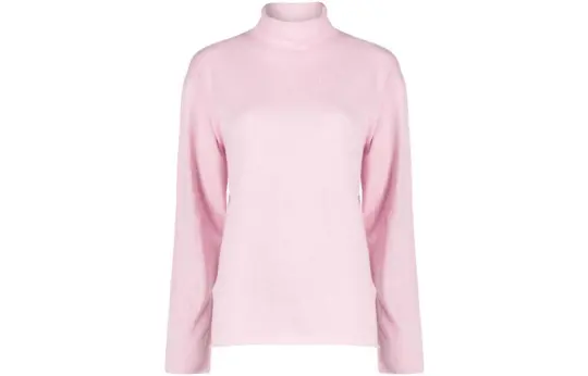 JIL SANDER Sweaters Women's Pink Half Turtleneck Moderate Other